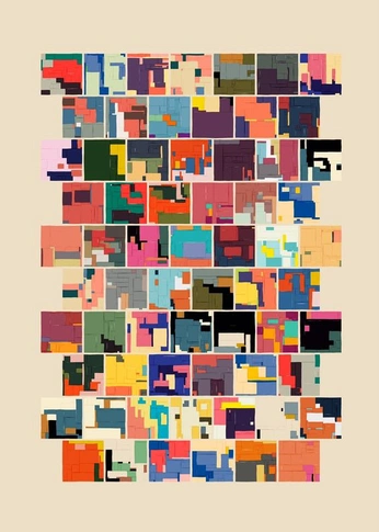 A cover of "Color inspiration" cluster. The owner is paingko. The cluster consists of 20 elements.