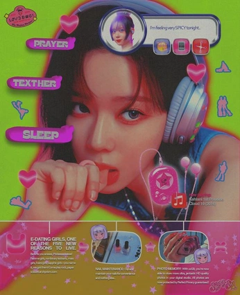 A cover of "Pop Poster" cluster. The owner is lillie04. The cluster consists of 10 elements.