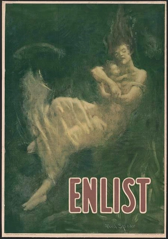 A cover of "WWI Propaganda" cluster. The owner is davidchoe. The cluster consists of 6 elements.