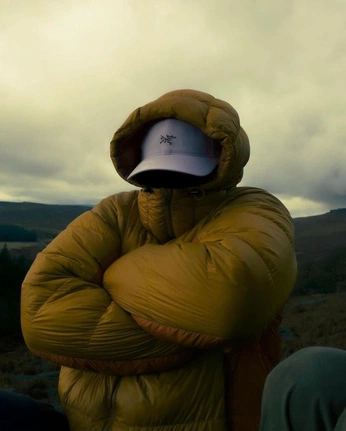 A cover of "Gorp Core" cluster. The owner is visualengine. The cluster description is "Outdoor Sportswear". The cluster consists of 73 elements.