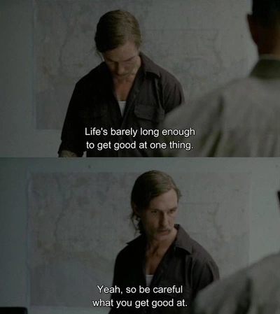 A Twitter element added by vladoustinov on Dec 14, 2024. The author is Dylan O'Sullivan. May present: true detective rust cohle quotes, matthew mcconaughey, true detective, rustin cohle, true detective season 1.