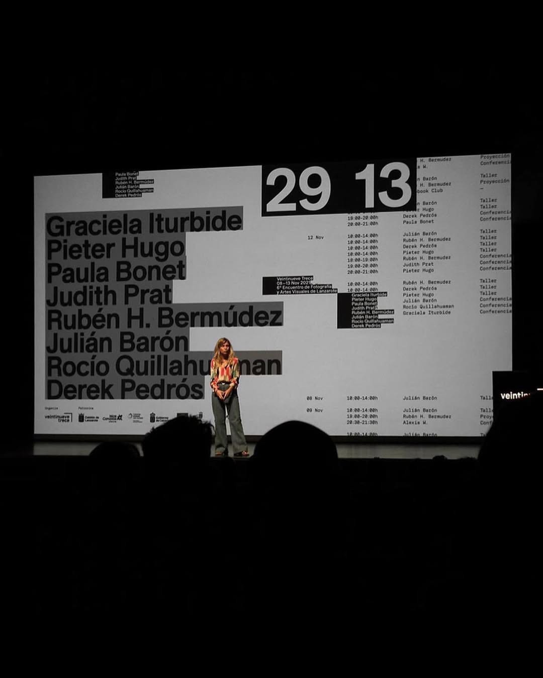 Visual identity for the VEINTINUEVE TRECE festival, designed by LEÓN ROMERO.