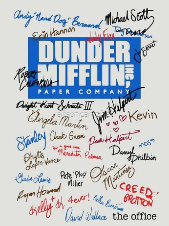 A cover of "the office" cluster. The owner is lindtlindaa23. The cluster consists of 20 elements.