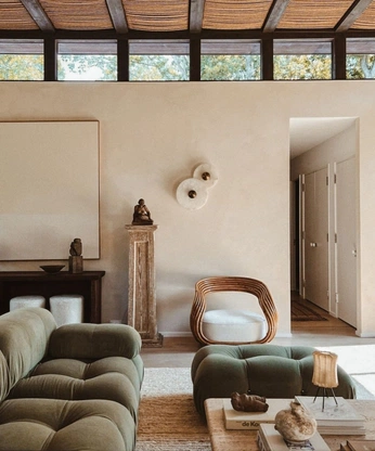 A cover of "PEACE INTERIOR DESIGN" cluster. The owner is mintyap. The cluster consists of 7 elements.