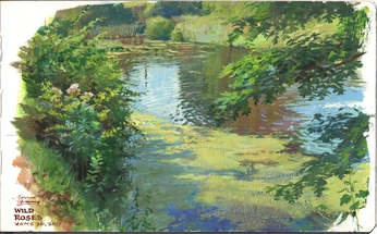 A cover of "Painting Inspo" cluster. The owner is pastelpersimmon. The cluster consists of 7 elements.