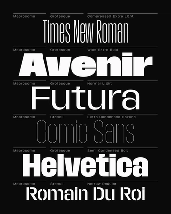A cover of "Typography" cluster. The owner is bcubas. The cluster consists of 2 elements.