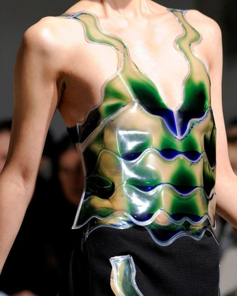 A cover of "In the Club, We All Shan" cluster. The owner is brand.witch. The cluster description is "Going Out Dress Code: gooey, oily, melting, spectral, formless enigma ". The cluster consists of 26 elements.