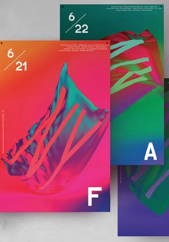 A cover of "Gradient Design" cluster. The owner is haolewood. The cluster consists of 17 elements.