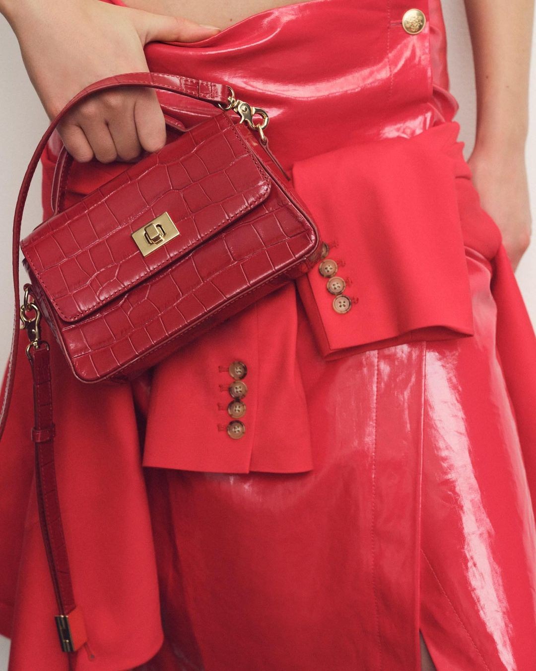 The Edie Italian Leather Bag by J.Crew.
