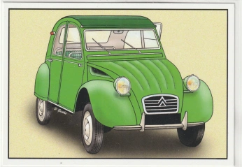 A cover of "- Citroen 2CV 1961" cluster. The owner is simca1000. The cluster consists of 1 element.