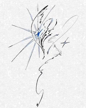 A cover of "swoopy doopy simple art" cluster. The owner is medosa. The cluster consists of 13 elements.