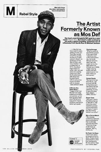 A cover of "Magazine Profile" cluster. The owner is gdgcreates. The cluster consists of 24 elements.