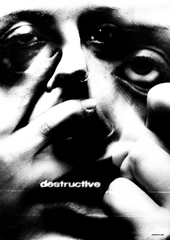 A cover of "Visual Echoes (Works)" cluster. The owner is zar.cxzynx. The cluster description is "Works". The cluster consists of 8 elements.