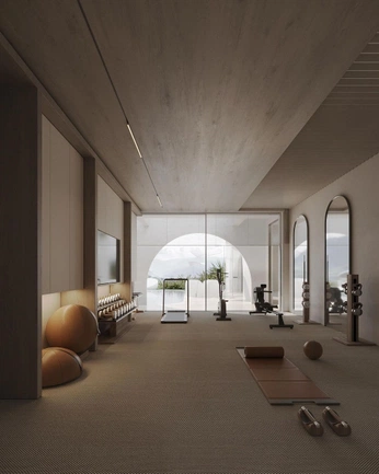 A cover of "Home Gym" cluster. The owner is voulucreative. The cluster consists of 4 elements.