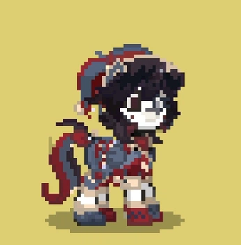 A cover of "ponytown skin ideas" cluster. The owner is h4nabanana. The cluster consists of 33 elements.