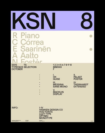 A cover of "Poster Design" cluster. The owner is danielapgalvao. The cluster consists of 16 elements.