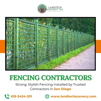 A cover of "Fencing Contractors in S" cluster. The owner is landtech. The cluster consists of 1 element.
