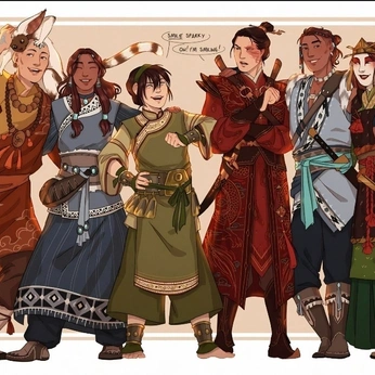 A cover of "ATLA" cluster. The owner is rogerthatover. The cluster description is "AVATAR THE LAST AIRBENDER + LEGEND OF KORRA". The cluster consists of 159 elements.