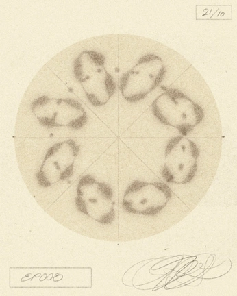 A cover of "Circles" cluster. The owner is juliechristensen. The cluster consists of 25 elements.