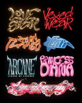 A cover of "Graphic Galactic" cluster. The owner is astrogirl. The cluster consists of 6 elements.