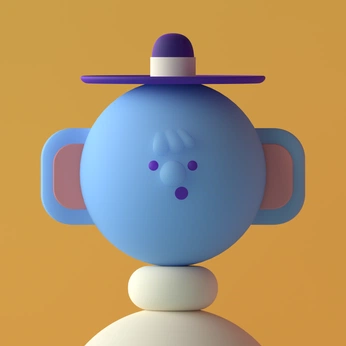 A cover of "3d characters" cluster. The owner is emmettpkl. The cluster consists of 35 elements.