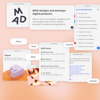 A cover of "Layout" cluster. The owner is tahlia. The cluster consists of 3 elements.