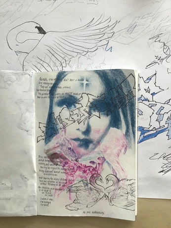 A cover of "Sketchbook" cluster. The owner is kaleidoscope2197. The cluster consists of 6 elements.