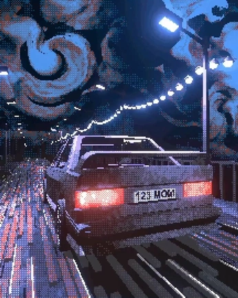 A cover of "low poly." cluster. The owner is cxxxviii. The cluster consists of 1 element.