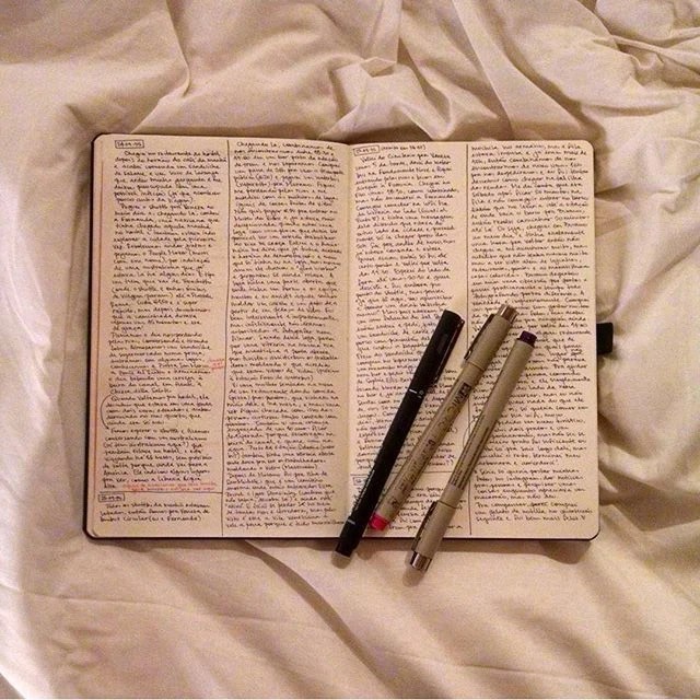 commonplace notebook.