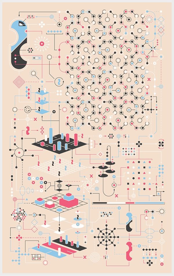 Nonsense Infographics, an illustration by Jonathan Petersen.
