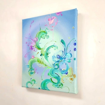 A cover of "I LOVE ART" cluster. The owner is lucky.bnamon. The cluster consists of 3 elements.