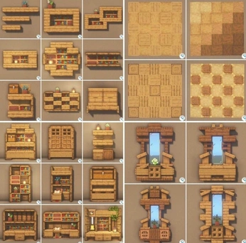 A cover of "Minecraft building inspo" cluster. The owner is noah.moonshine. The cluster consists of 31 elements.