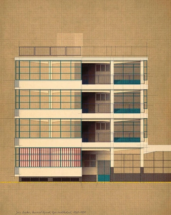 A cover of "a. i." cluster. The owner is mar.iaj. The cluster description is "architectural illustrations". The cluster consists of 10 elements.