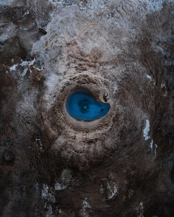 A cover of "直達靈魂的凝視" cluster. The owner is qian.518. The cluster consists of 34 elements.