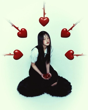 A cover of "VALENTINE CONCEPT" cluster. The owner is an.hoang. The cluster consists of 32 elements.