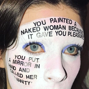 A cover of "to be a woman is to perf" cluster. The owner is itsfine06. The cluster consists of 40 elements.