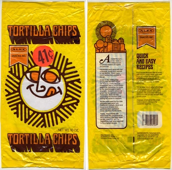 A cover of "Tortilla Crisp Bag" cluster. The owner is pcr81. The cluster consists of 10 elements.