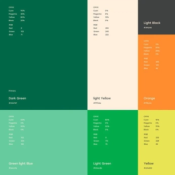 A cover of "00 / Color" cluster. The owner is nube.agency. The cluster consists of 14 elements.