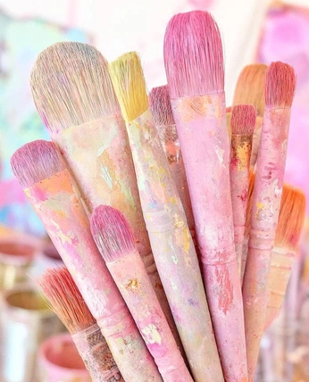 A cover of "sip and paint ideas" cluster. The owner is vickys. The cluster consists of 13 elements.