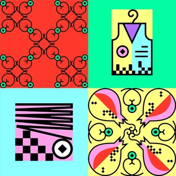 A cover of "ornament" cluster. The owner is kemmi. The cluster consists of 3 elements.