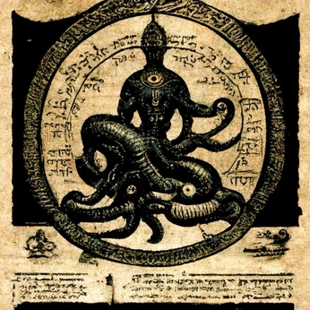 A cover of "lovecraft" cluster. The owner is moongi. The cluster consists of 12 elements.