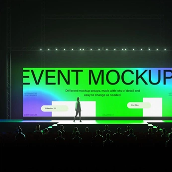 A cover of "AD | MOckups" cluster. The owner is agxmez. The cluster consists of 1 element.