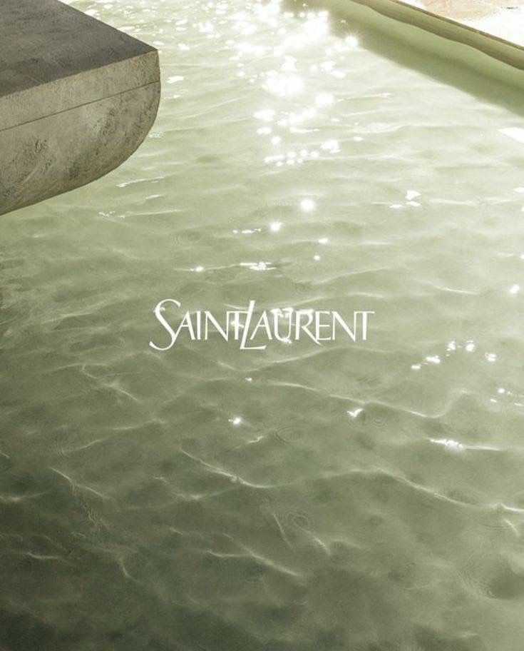 Campaign image for Saint Laurent.