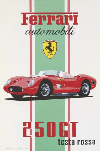 A cover of "Posters - Ferrari" cluster. The owner is mikexh437. The cluster consists of 2 elements.