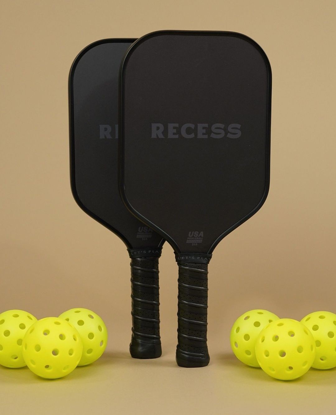 An Instagram carousel post added by hildemaja on Nov 19, 2024. The author is @recesspickleball.