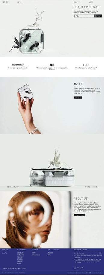 A cover of "WEB Inspiration" cluster. The owner is uxwhite. The cluster consists of 9 elements.