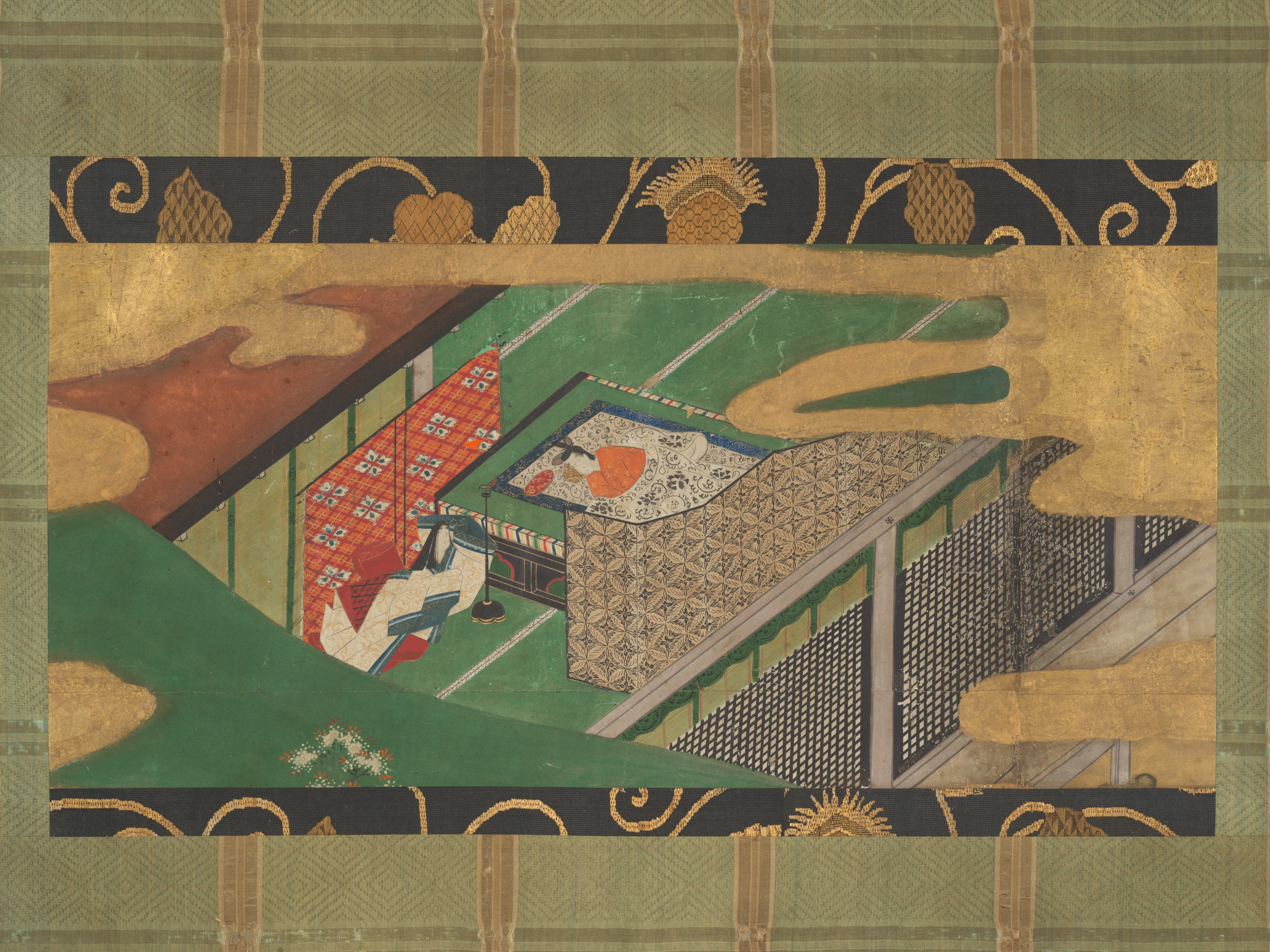 u201cTrees Encoiled in Vines of Ivyu201d (Yadorigi)