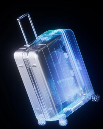 A cover of "Suitcase" cluster. The owner is artistisrohit. The cluster consists of 34 elements.