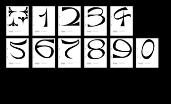 A cover of "Typography" cluster. The owner is chestnutplum. The cluster consists of 6 elements.