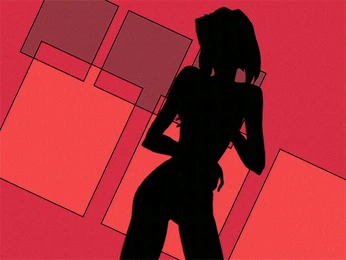 A cover of "animated images" cluster. The owner is qubiz. The cluster description is "drawings in gifs". The cluster consists of 12 elements.